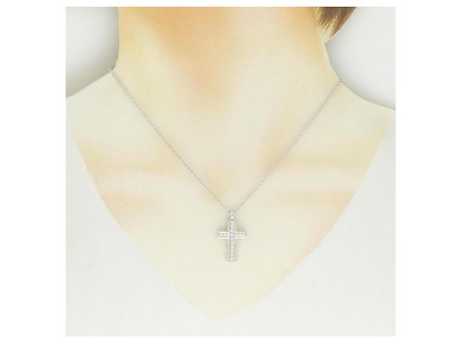 Bulgari Collana Croce Latina Bvlgari - vista 6