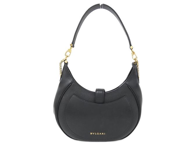 Bulgari Borsa a tracolla Bvlgari Serpenti Ellipse Nero - vista 2