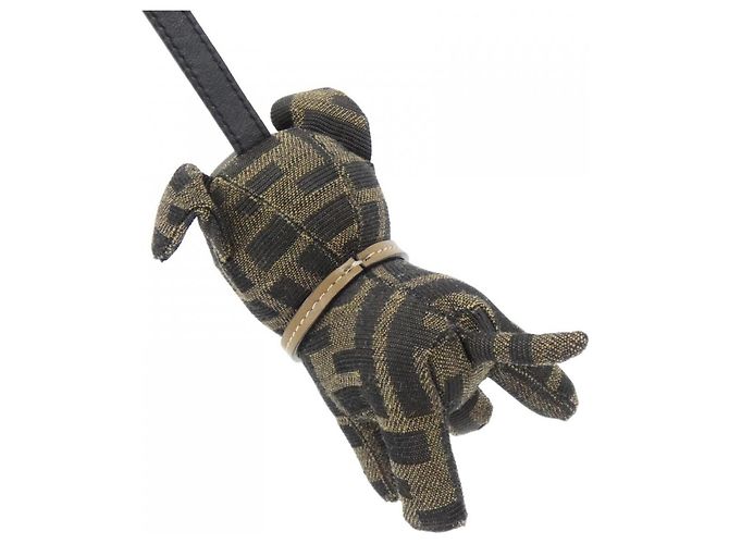 Fendi ITO Charm 7AP064 AL8I Accessory Bag Marrone Sabbia - vista 4