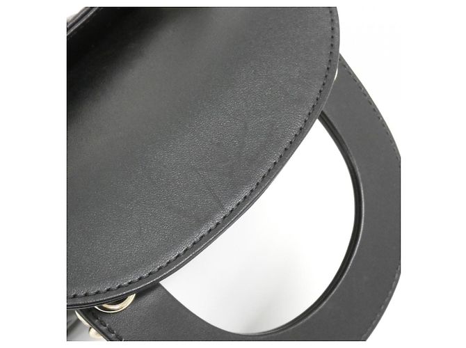 Borsa Christian Dior Lady Mini Nero - vista 4