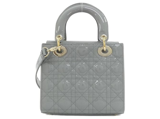 Borsa Christian Dior Lady Small Marrone - vista 2