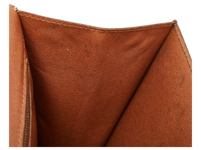 Borsa Louis Vuitton Monogram Monceau Marrone - vista 10
