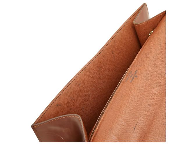 Borsa Louis Vuitton Monogram Monceau Marrone - vista 11