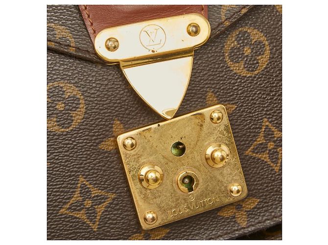 Borsa Louis Vuitton Monogram Monceau Marrone - vista 5