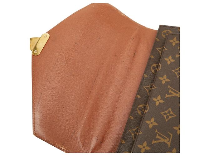 Borsa Louis Vuitton Monogram Monceau Marrone - vista 7