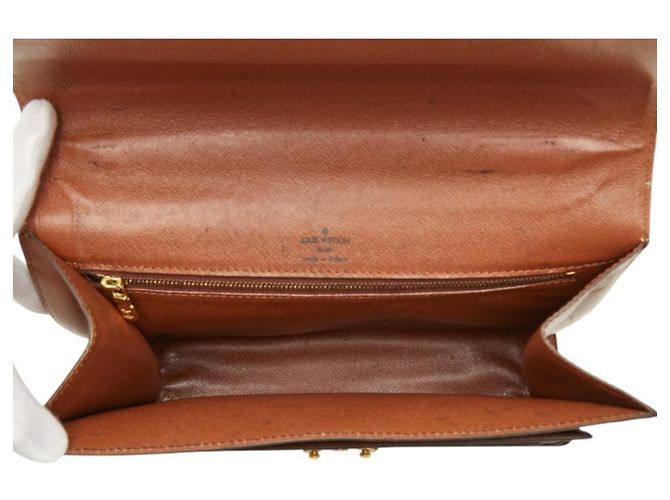 Borsa Louis Vuitton Monogram Monceau Marrone - vista 8
