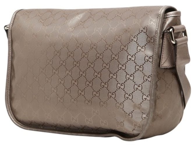 Borsa a Tracolla Gucci GG Imprime Marrone - vista 2