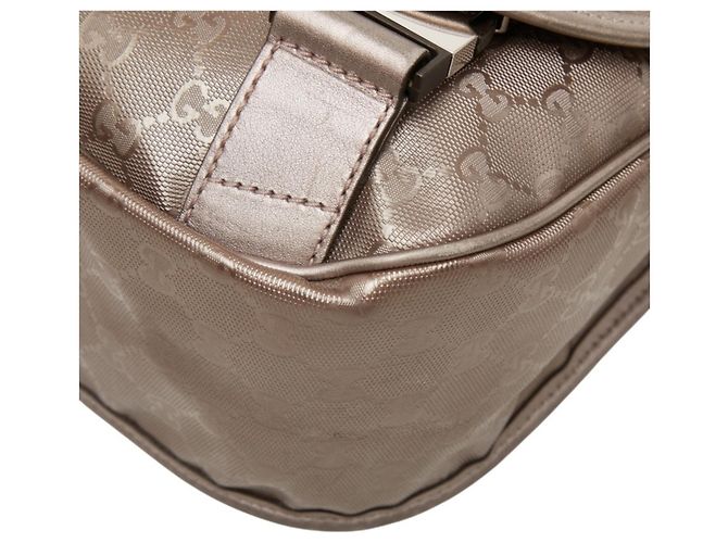Borsa a Tracolla Gucci GG Imprime Marrone - vista 4