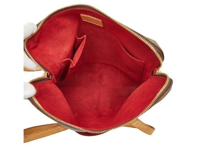 Borsa Tote Louis Vuitton Monogram Coussin GM Marrone - vista 13
