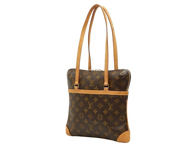 Borsa Tote Louis Vuitton Monogram Coussin GM Marrone - vista 2