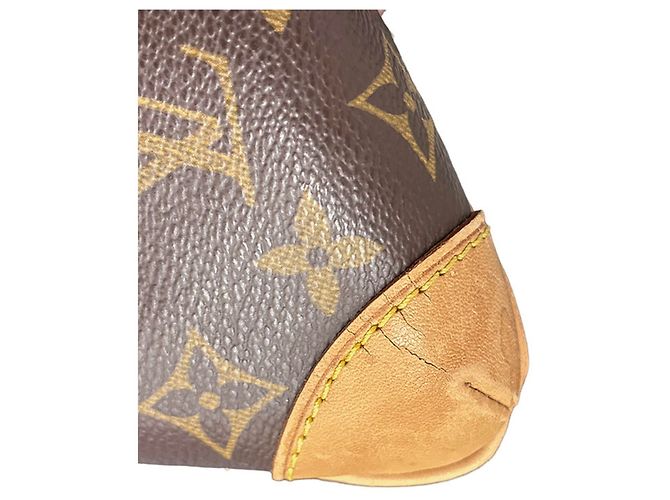 Borsa Tote Louis Vuitton Monogram Coussin GM Marrone - vista 6