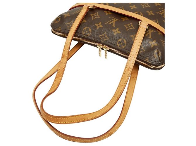 Borsa Tote Louis Vuitton Monogram Coussin GM Marrone - vista 7