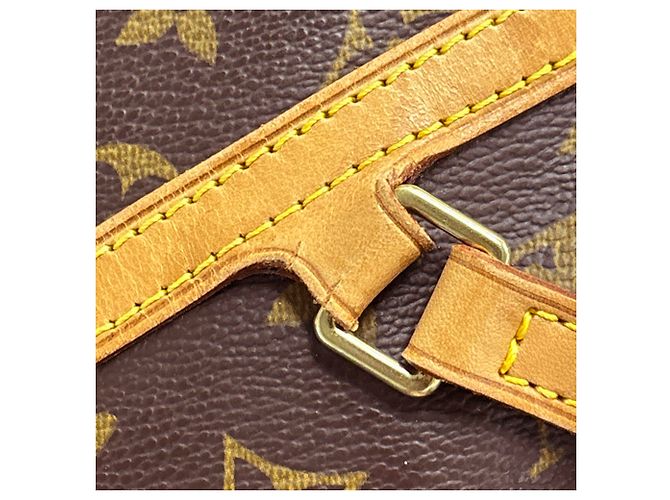 Borsa Tote Louis Vuitton Monogram Coussin GM Marrone - vista 9