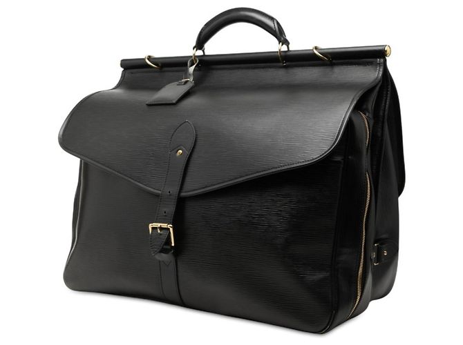 Louis Vuitton Epi Sac Chasse Boston Bag Nero - vista 2