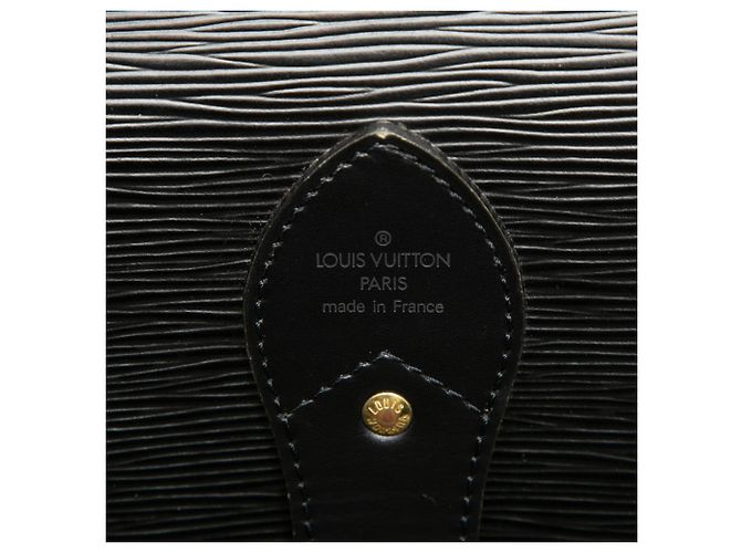 Louis Vuitton Epi Sac Chasse Boston Bag Nero - vista 7