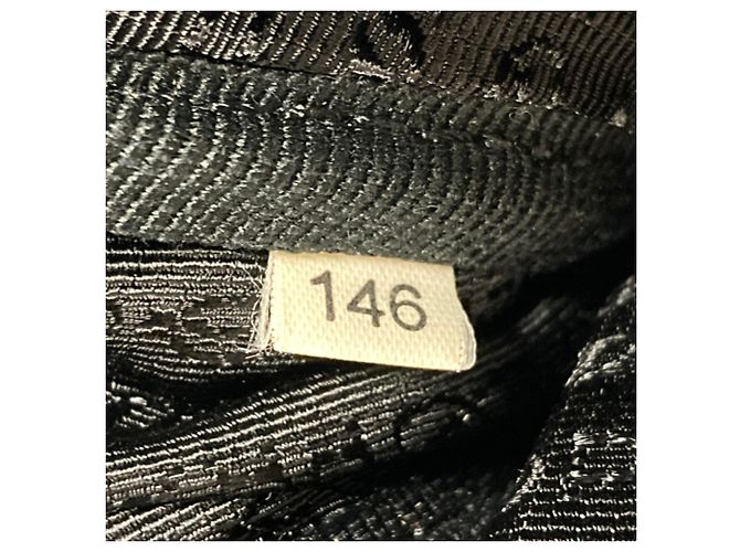 Sac business Prada avec plaque logo triangle Noir - vue 5