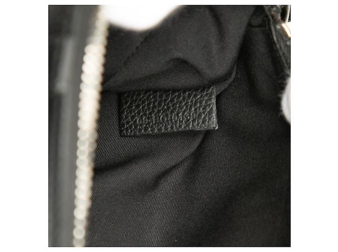 Borsa Saddle Christian Dior in pelle nera Nero - vista 5