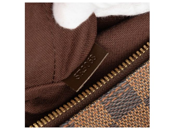 Borsa a tracolla Louis Vuitton Damier Naviglio Marrone - vista 6