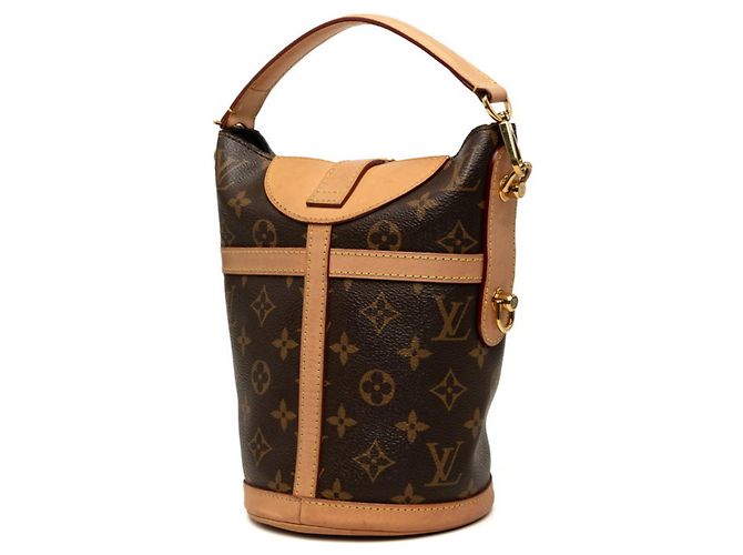 Borsa Duffle Louis Vuitton Monogram Marrone - vista 2