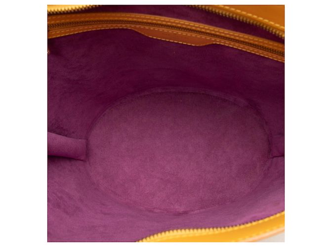 Saco de compras Louis Vuitton Epi Saint Jacques Amarelo - vista 5