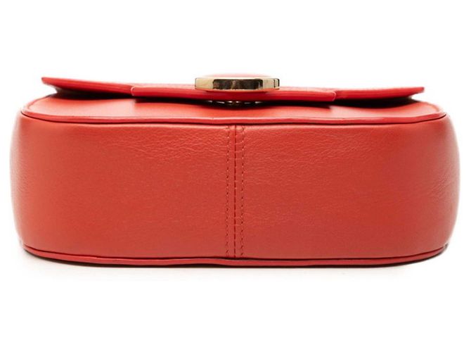 Bulgari Borsa a tracolla con catena Bvlgari Diva's Dream Arancione - vista 3