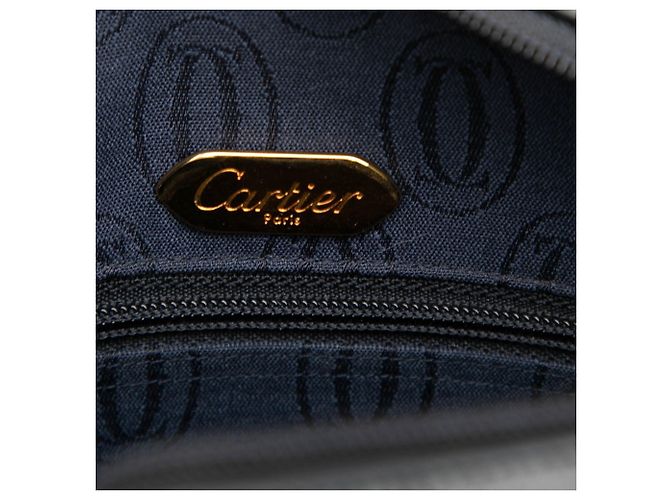 Borsa a tracolla Cartier Sapphire Line Nero - vista 5