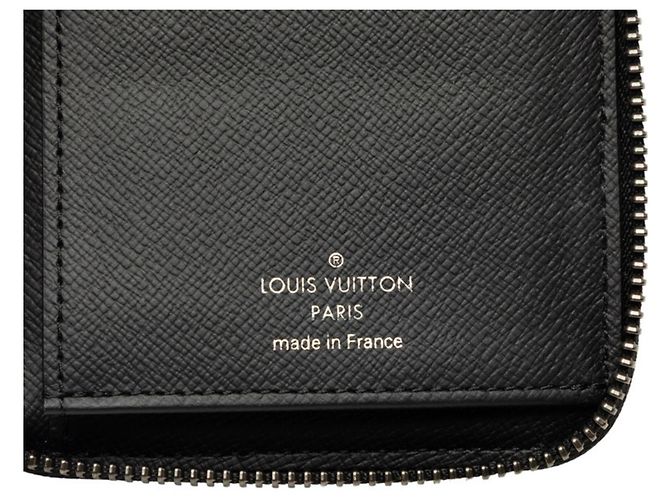 Cartera Zippy Louis Vuitton Monogram Eclipse Castaño Negro - vista 6