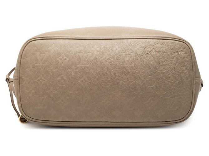 Louis Vuitton Monogram Empreinte Neverfull MM Tote Bag Grau - Ansicht 3