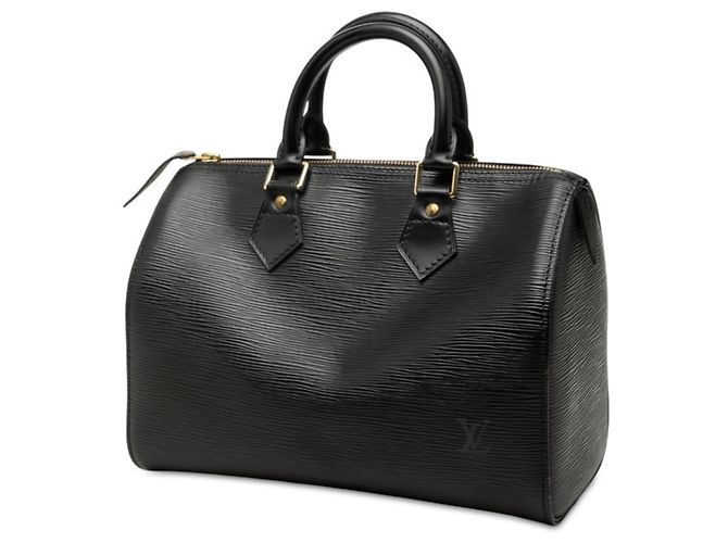 Borsa Louis Vuitton Epi Speedy 25 Nero - vista 2