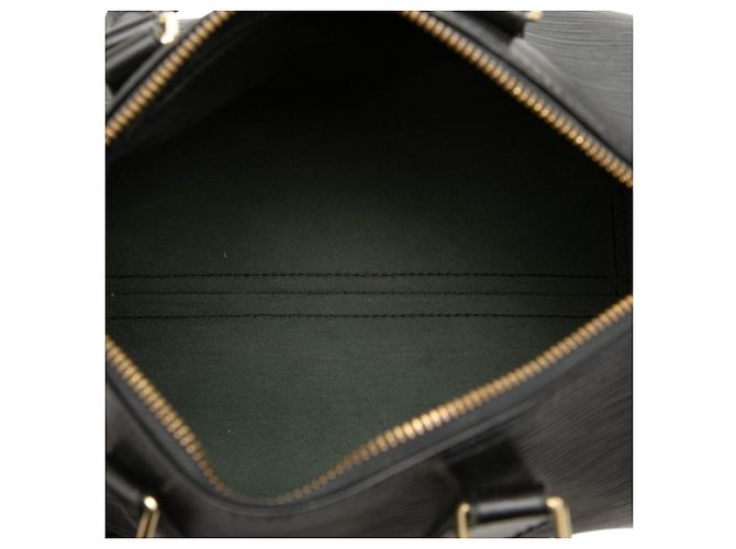 Borsa Louis Vuitton Epi Speedy 25 Nero - vista 4