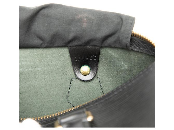 Borsa Louis Vuitton Epi Speedy 25 Nero - vista 6