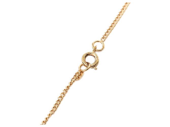 Colar com motivo de frasco de perfume Chanel Coco Mark Dourado - vista 4