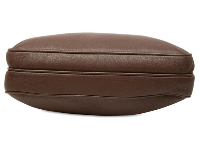 Borsa a tracolla Prada con placca logo triangolare Marrone - vista 3