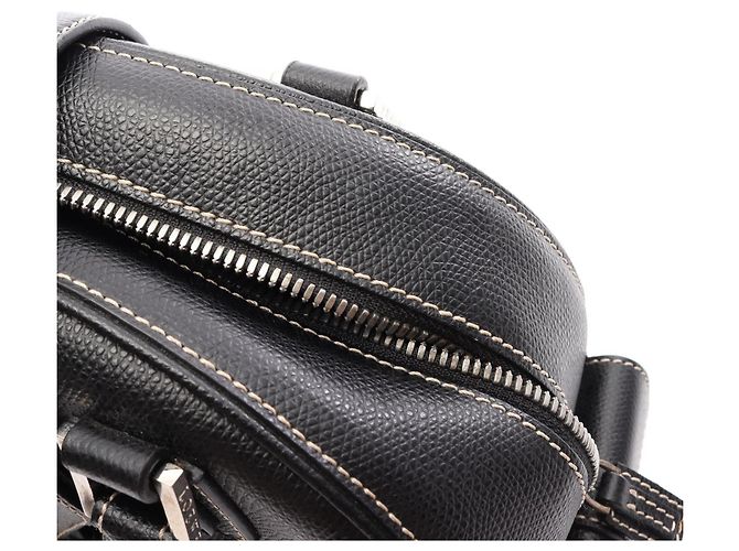 Borsa Loewe Senda in pelle nera Nero - vista 10