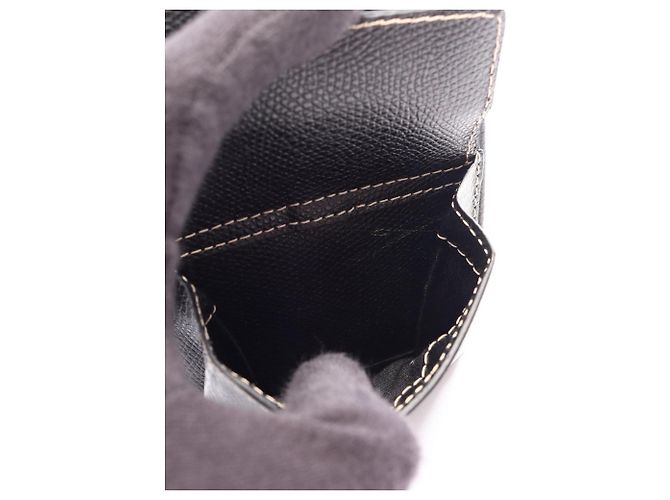 Borsa Loewe Senda in pelle nera Nero - vista 11