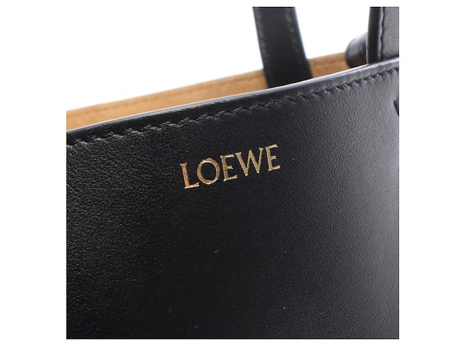 Loewe Puzzlefold Mini 2-Way Handtasche Schwarz - Ansicht 4