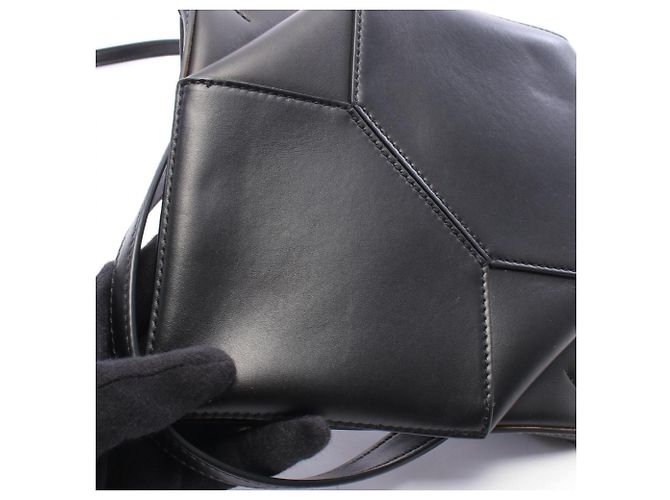 Loewe Puzzlefold Mini 2-Way Handtasche Schwarz - Ansicht 5