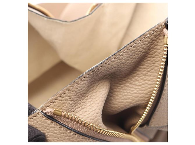 Loewe Hammock Medium 2-Way Handtasche Braun Beige - Ansicht 12