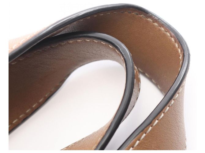 Loewe Hammock Medium 2-Way Handtasche Braun Beige - Ansicht 7
