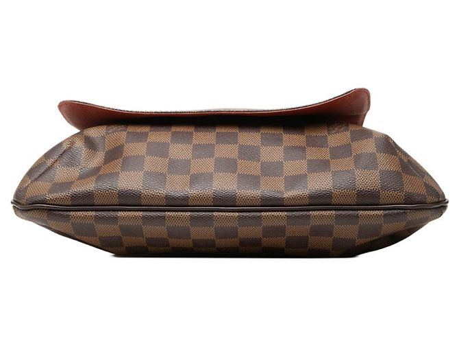 Borsa a tracolla Louis Vuitton Damier Musette Marrone - vista 3