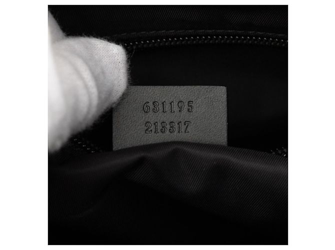 Borsa a tracolla Gucci Sherry Line Nero - vista 6