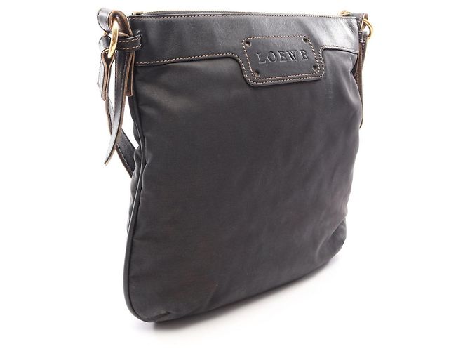 Borsa a tracolla Loewe Anagram Nero - vista 2