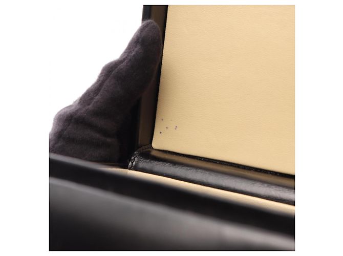Sac à main Loewe Anagram en cuir noir - vue 6