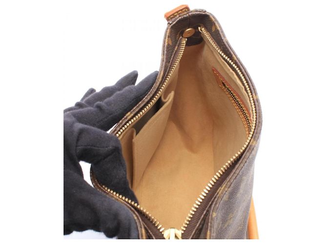 Louis Vuitton Looping MM Monogram Schultertasche Braun Monogramm - Ansicht 3