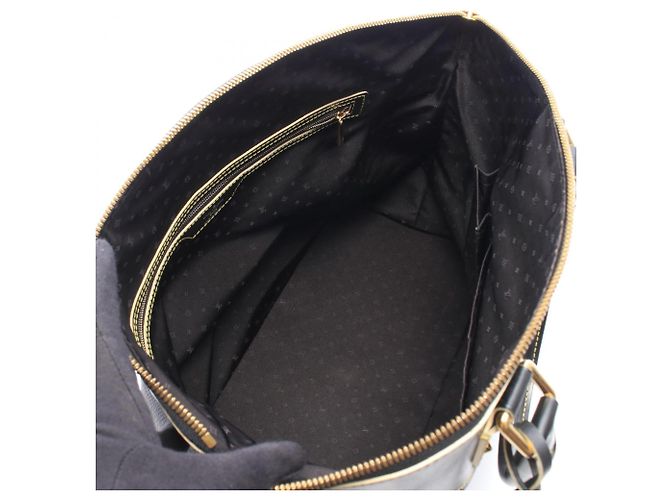 Borsa Louis Vuitton Lockit GM Suhali Noir Nero - vista 3