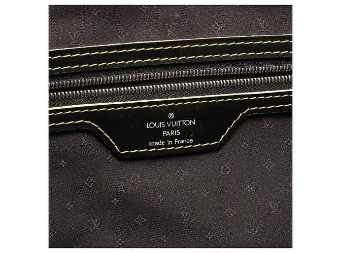 Borsa Louis Vuitton Lockit GM Suhali Noir Nero - vista 4