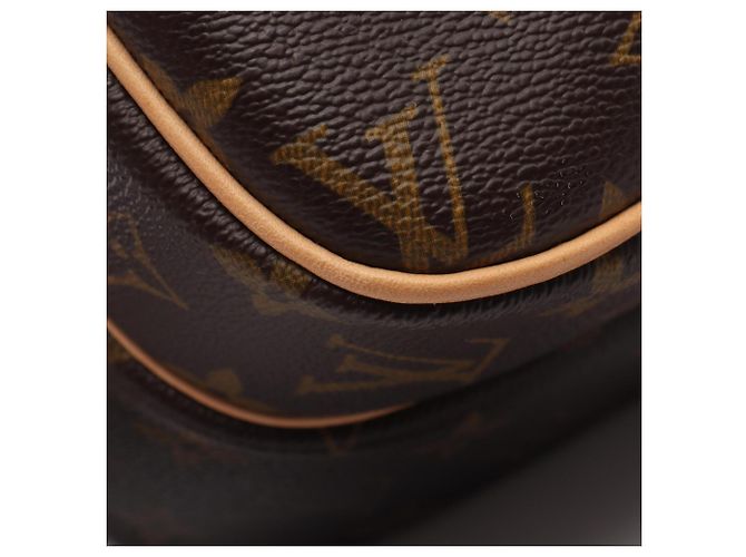 Borsa a tracolla Louis Vuitton Reporter PM Monogram Marrone - vista 10