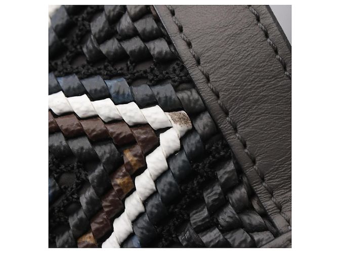 Zaino/Borsa Louis Vuitton in canvas rivestito e pelle Marrone Multicolore - vista 11