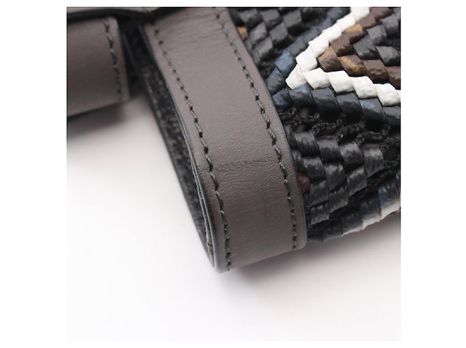 Zaino/Borsa Louis Vuitton in canvas rivestito e pelle Marrone Multicolore - vista 12