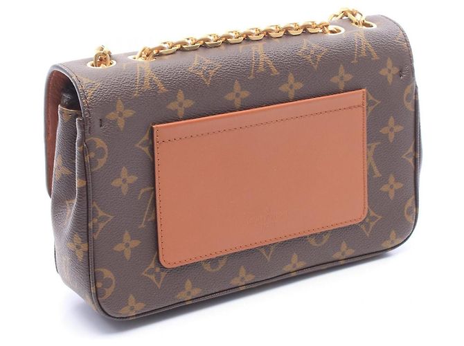 Borsa a tracolla Louis Vuitton Marceau Monogram Caramel Marrone - vista 2